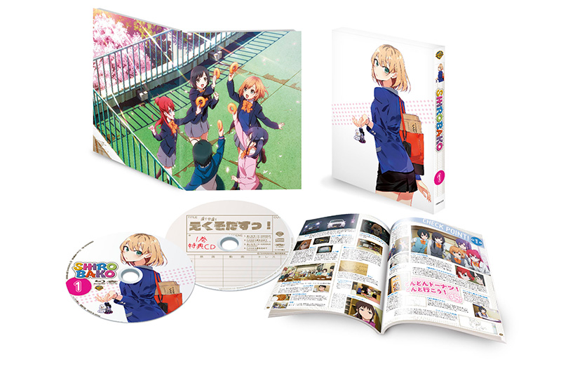 セール2024劇場版 SHIROBAKO BD/DVD HMV 購入 特典 描き下ろし 武蔵野アニメーションカット袋入り 描き下ろし キャラファイングラフ＆クリアファイル クリアファイル